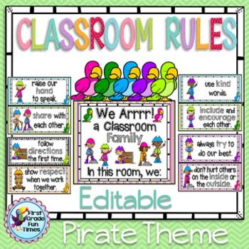 2nd Grade Classroom Rules Printable