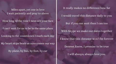 25 Best Love Poems For Him Long Distance