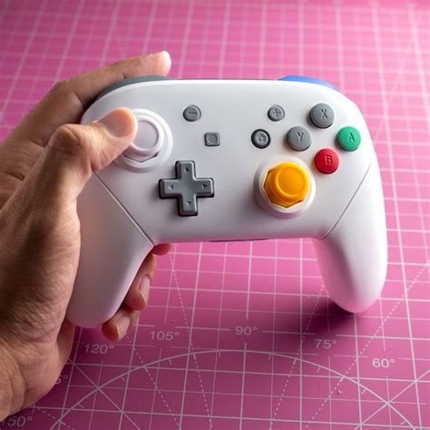 Nintendo Switch Pro Controller Mod White Gamecube Retro Style - Etsy