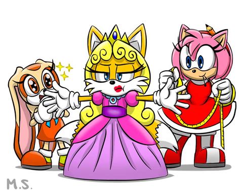 Amy Cream Play Dress Up With Tails Artist MagzieArt R Milesprower