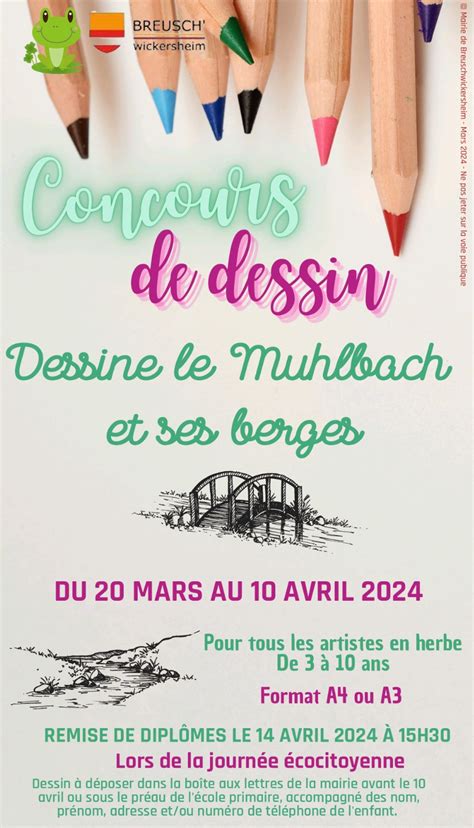 Concours de dessin dans le cadre de la journée écocitoyenne date de