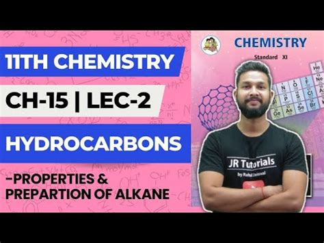 11th Chemistry Chapter 15 Hydrocarbons Lecture 2 Preparation Of