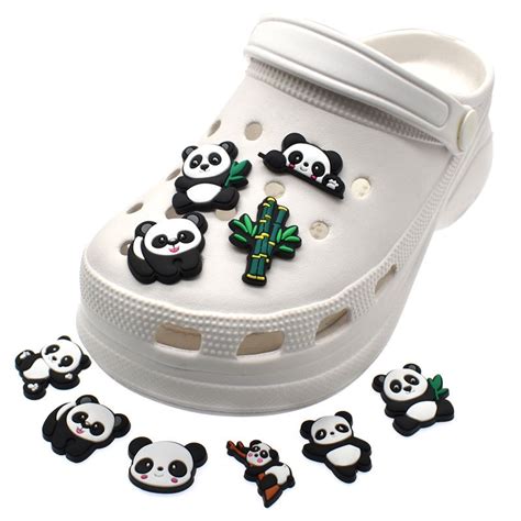 Jual Crocs Jibbitz 209 Pin Sandal Panda Lucu Hiasan Sendal Flat Flip