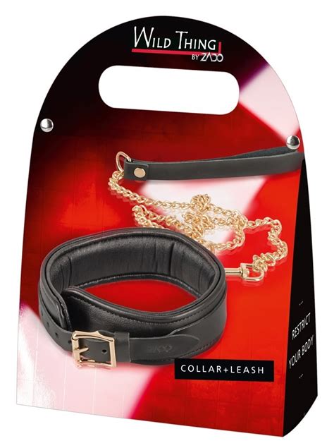 ZADO Wild Thing Collar Leash Lixx Lingerie 20