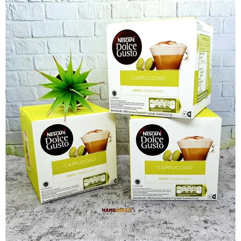 Jual Nescafe Dolce Gusto Capsule Cappuccino Coffee Kapsul Minuman Kopi