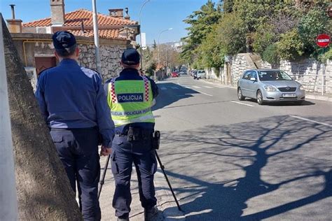 Tijekom četvrtka kažnjeno 145 vozača zbog prevelike brzine Fiuman hr