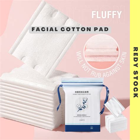 Facial Cotton Pad Double Sided Thicken Kapas Muka Shopee Malaysia