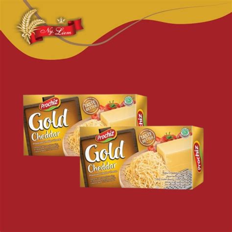 Jual Prochiz Gold Keju Cheddar Paket X Gram Shopee Indonesia