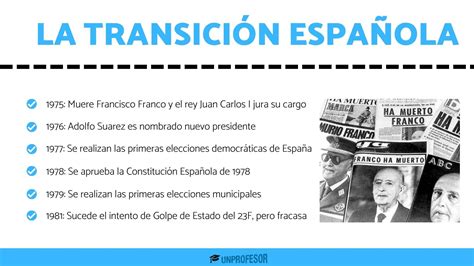 Qué Fue La TransiciÓn Española Resumen