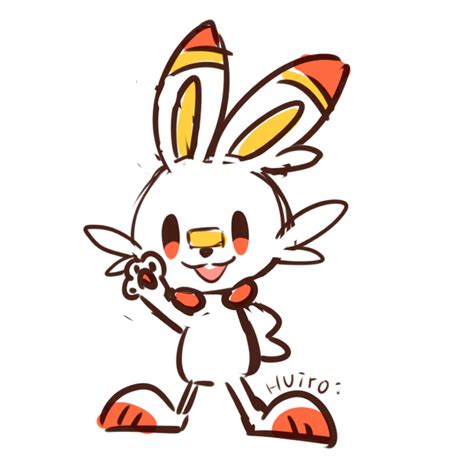 Scorbunny Pokemon Drawn By Huiro Danbooru