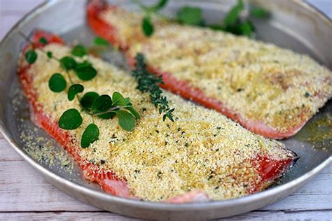 Trota Salmonata Al Forno Gratinata Ricetta Agrodolce