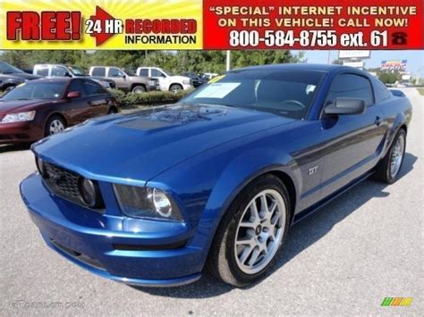 Vista Blue Metallic Ford Mustang Gt Deluxe Coupe Photo