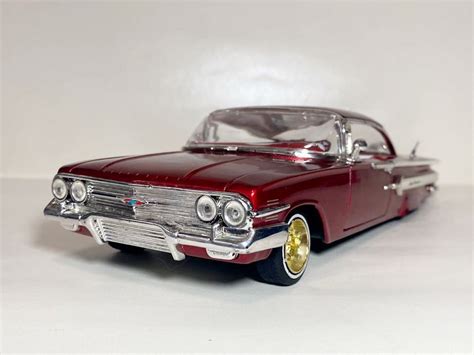 Yahooオークション Jada 124 1960 Chevrolet Impala Street Low Lo