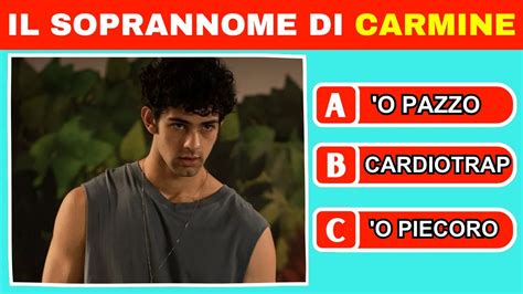 Indovina Il Soprannome Dei Personaggi Di Mare Fuori Quiz Mare Fuori