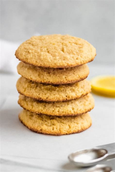 Almond Flour Lemon Cookies Paleo Gf Df