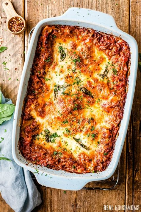 Classic Easy Beef Lasagna Real Housemoms