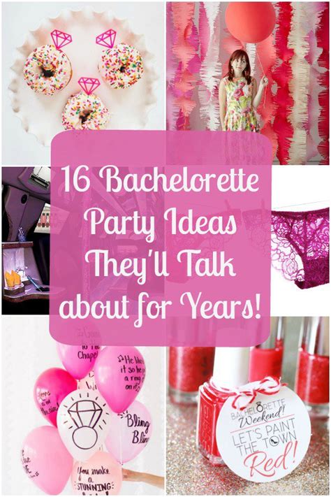 16 Bachelorette Party Ideas They'll Talk about for Years! | How Does She