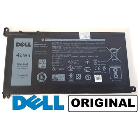 Bateria Original Dell Inspiron 7560 7460 7368 5568 42wh Wdx0r 3crh3 Em