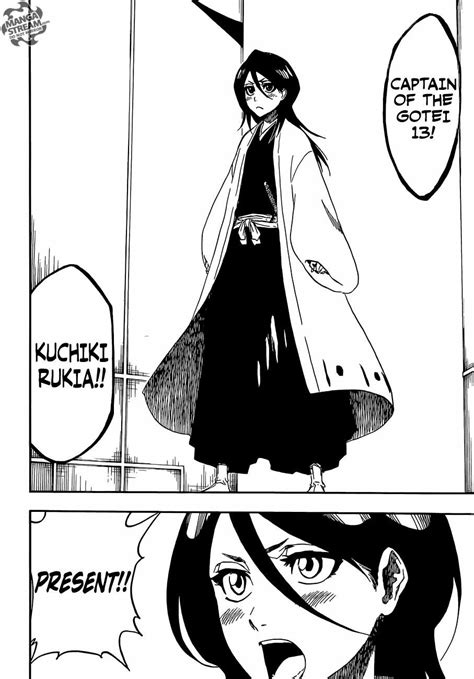 Bleach Chapter 685 - Captain Rukia Kuchiki of Squad 13!!