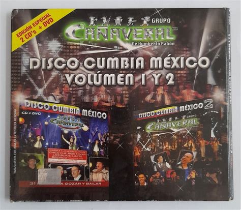 Grupo Cañaveral Disco Cumbia Mexico Vol 1 Y 2 2cds 1dvd MercadoLibre