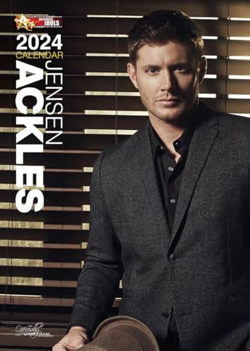 Jensen Ackles Calendrier Mural 2024 A3 Hollywood Idols à Spirales Le