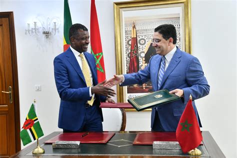 Sahara Marocain Le Commonwealth De La Dominique Réaffirme Son Soutien