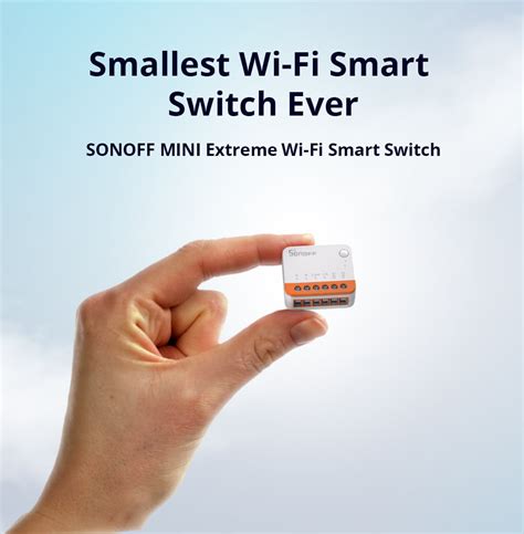 Sonoff Mini R4 Extreme Wi Fi Smart Switch Untamed Tech