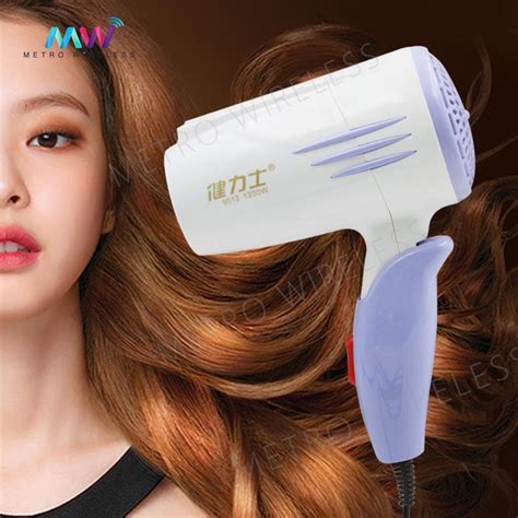 Portable Folding Hair Dryer Hot And Cold 9012 Beauty Personal Care Hair On Carousell