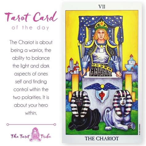 The Chariot Tarot Card Meaning And Message Guidancebygigi Com Artofit