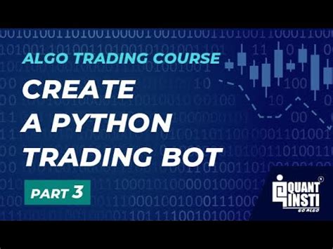 Full Algo Trading Course Python Trading Python Quantitative