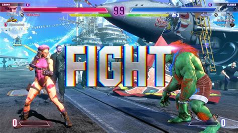 Street Fighter Menard Blanka Vs Punkdagod Cammy Sf High