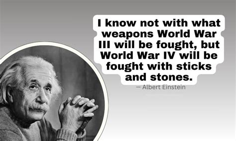 Albert Einstein Quotes About War 2024