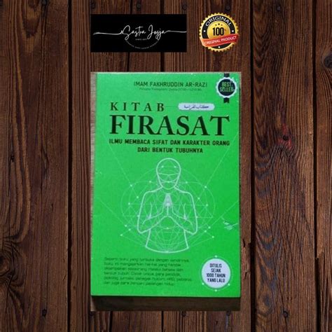 Jual Buku Murah Ori Kitab Firasat Ilmu Membaca Sifat Dan Karakter