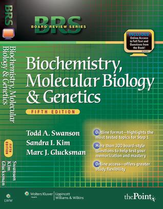 Brs Biochemistry Molecular Biology And Genetics Fifth Edition By