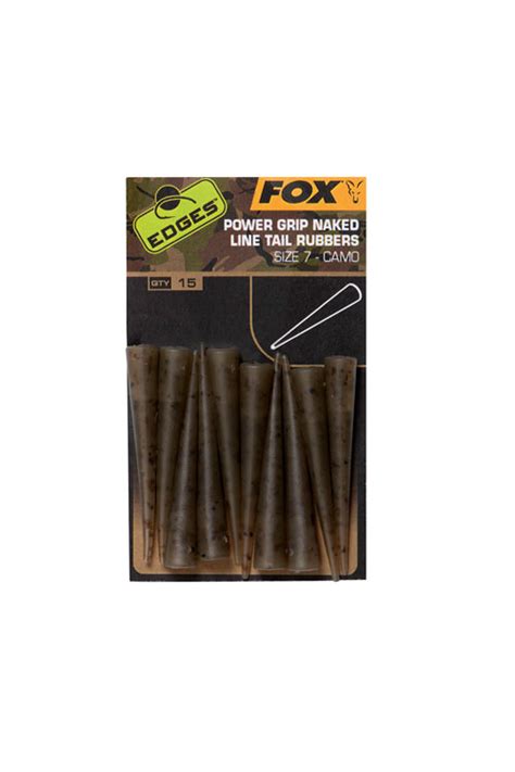 Fox Edges Camo Naked Line Tail Rubbers West Lothian Angling