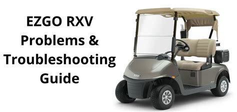 EZGO Golf Cart No Spark Issue Troubleshooting Fixes