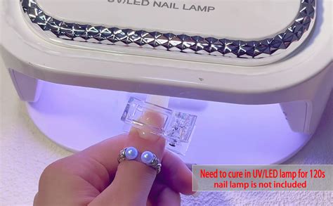 Amazon Fcozpjk Poly Gel Kit White Mauve Nude Pink Builder Gel