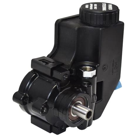 Power Steering Pump Gm Aluminum Type Ii With Integral Reservoir Black