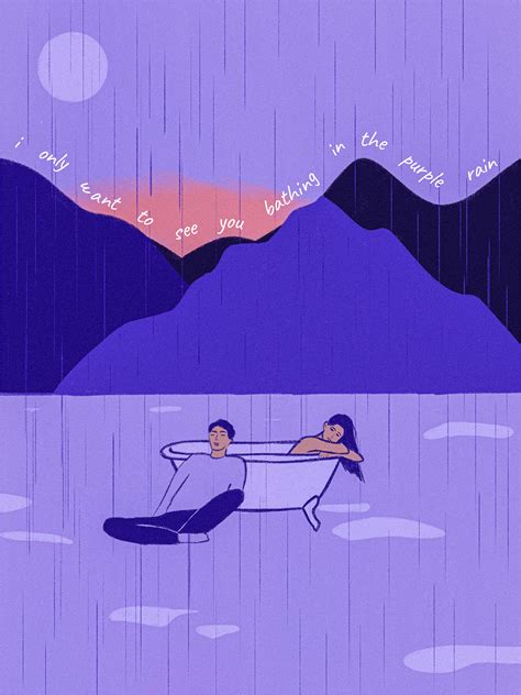 PURPLE RAIN on Behance