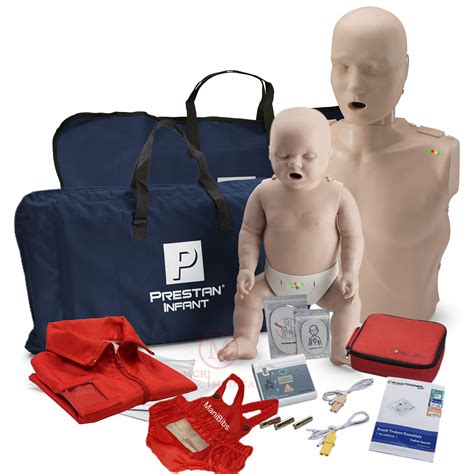 Adult And Infant Cpr Manikin Kit With Feedback Wnl Practi Trainer