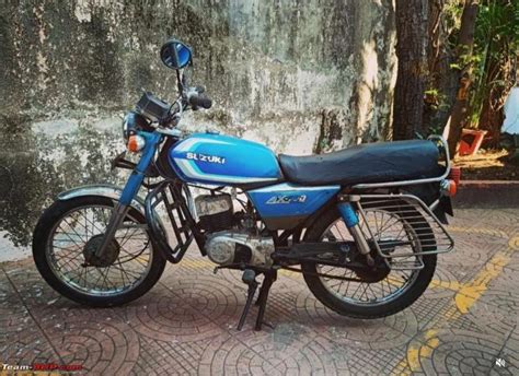 My 1984 Ind Suzuki AX100 And Everything About This Motorcycle Team BHP