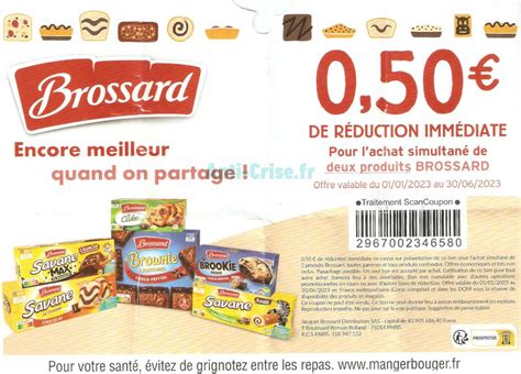 Anti Crisefr Brossard 05 € De Réduction Jusquau 30062023 Bon