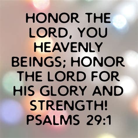 Psalms Glory Believe Heaven Truth Inspiration Biblical