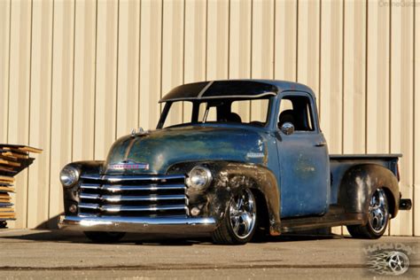 Slammed Hot Rat Street Rod Patina Shop Truck Not Air Bagged