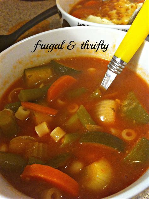 Frugal & Thrifty : Crock Pot Soup!