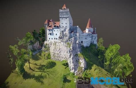 3d Model Bran Castle Dracula Castle