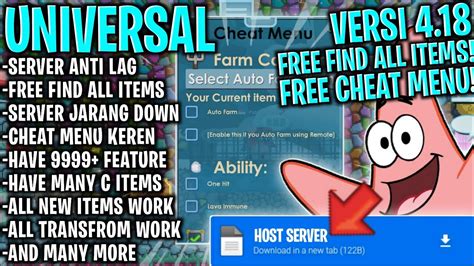 FREE FIND ALL ITEMS VERSI 4 18 GROWTOPIA PRIVATE SERVER TERBARU