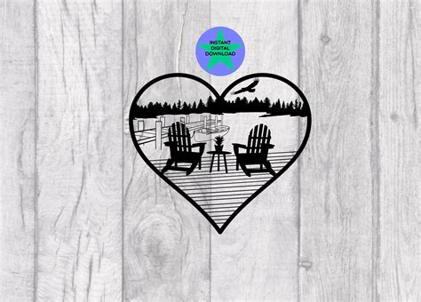 Love Lake Life Lake Scene Log Cabin Lake And Forest Scene Etsy