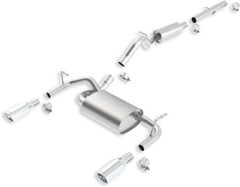 Amazon Borla 140238 Stainless Steel Catback Exhaust System