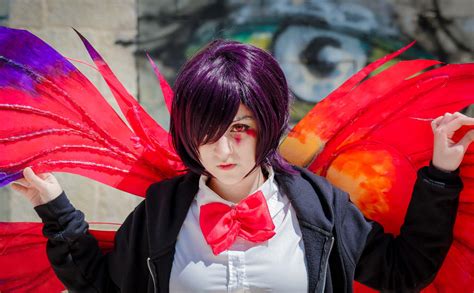 touka kirishima tokyo ghoul cosplay by snkomer on DeviantArt